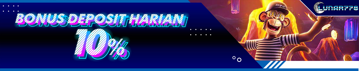 Bonus Deposit Harian 10%